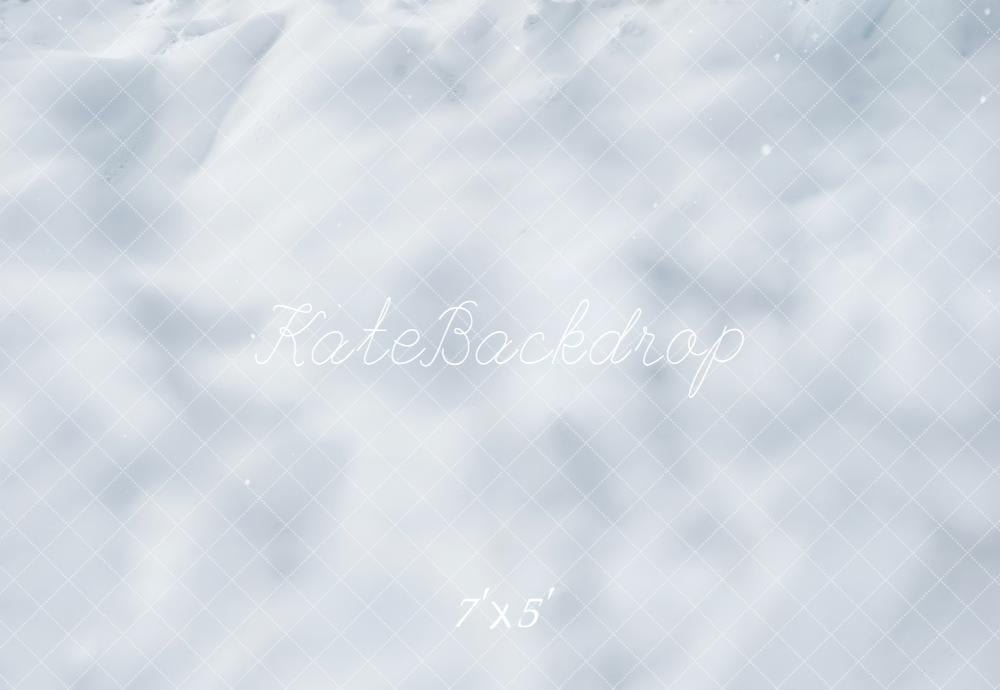 Kate Winter Schnee Textur Weiß Hintergrund Entworfen von Kate Image - Kate Backdrop.de