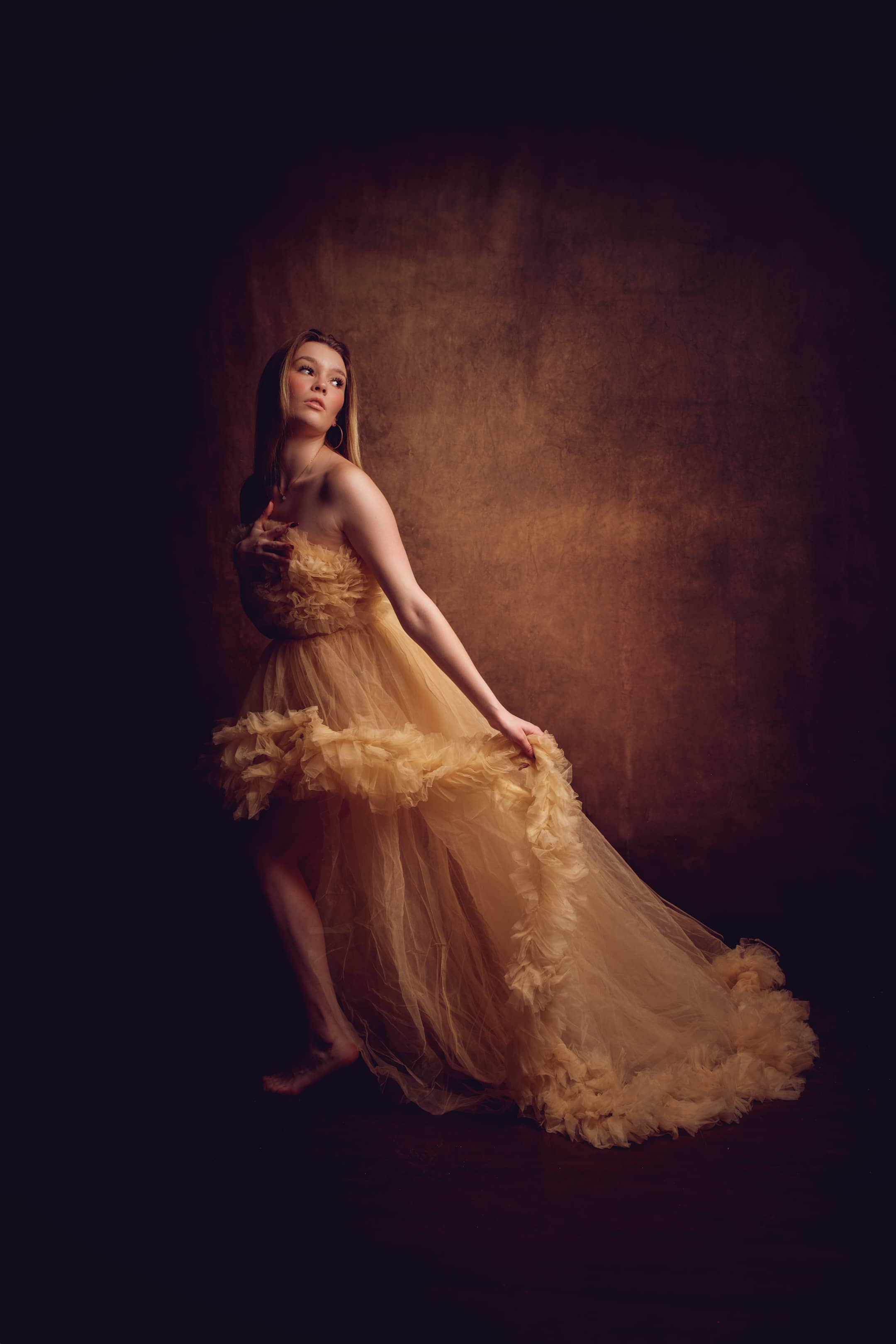 ⚡Blitzangebote #3-🚚Kate Kombibackdrops Abstrakter goldbrauner Hintergrund - Kate Backdrop.de