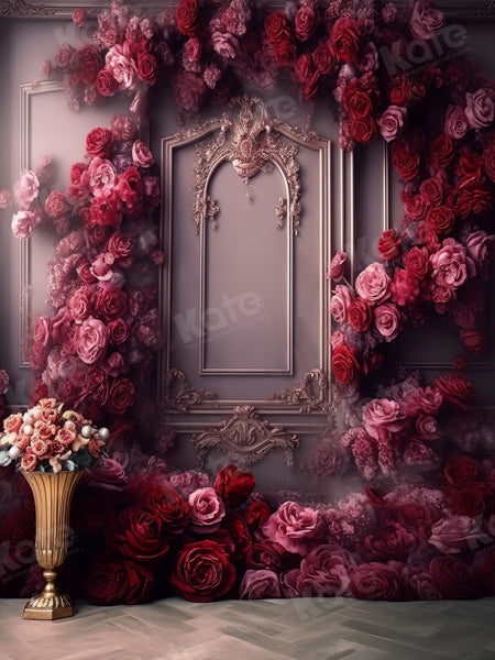 Kate Romantische Rose Floral Vintage Wand Hintergrund für Fotografie - Kate Backdrop.de