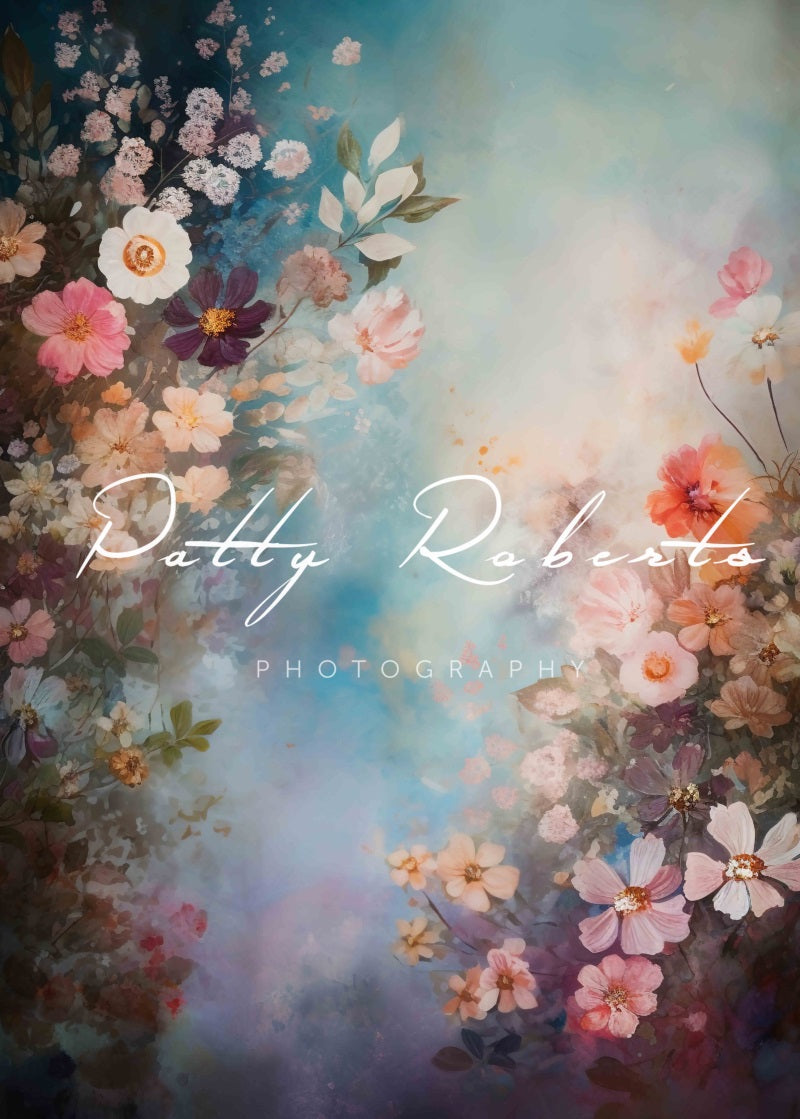 Kate Gemaltes Enchanted Fine Art Garden Hintergrund von Patty Roberts