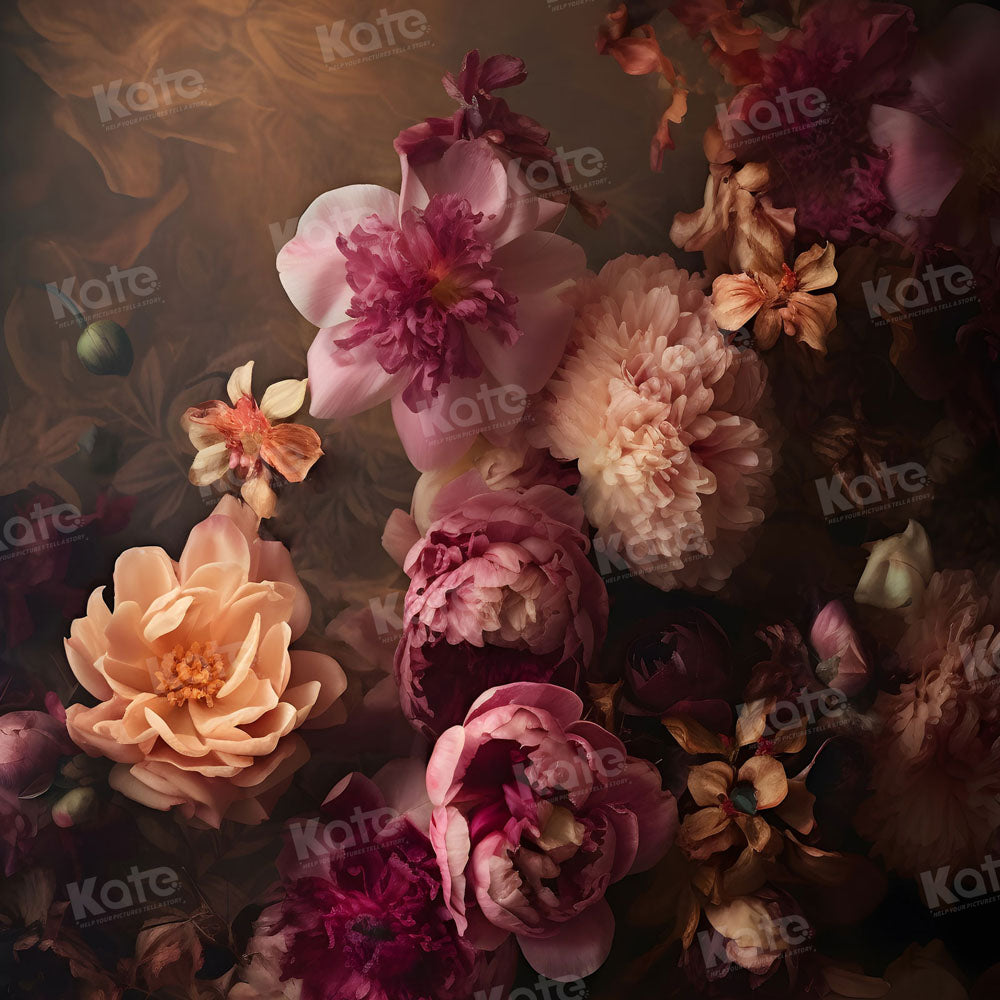 Kate Fine Art Romantic Floral Hintergrund für Fotografie