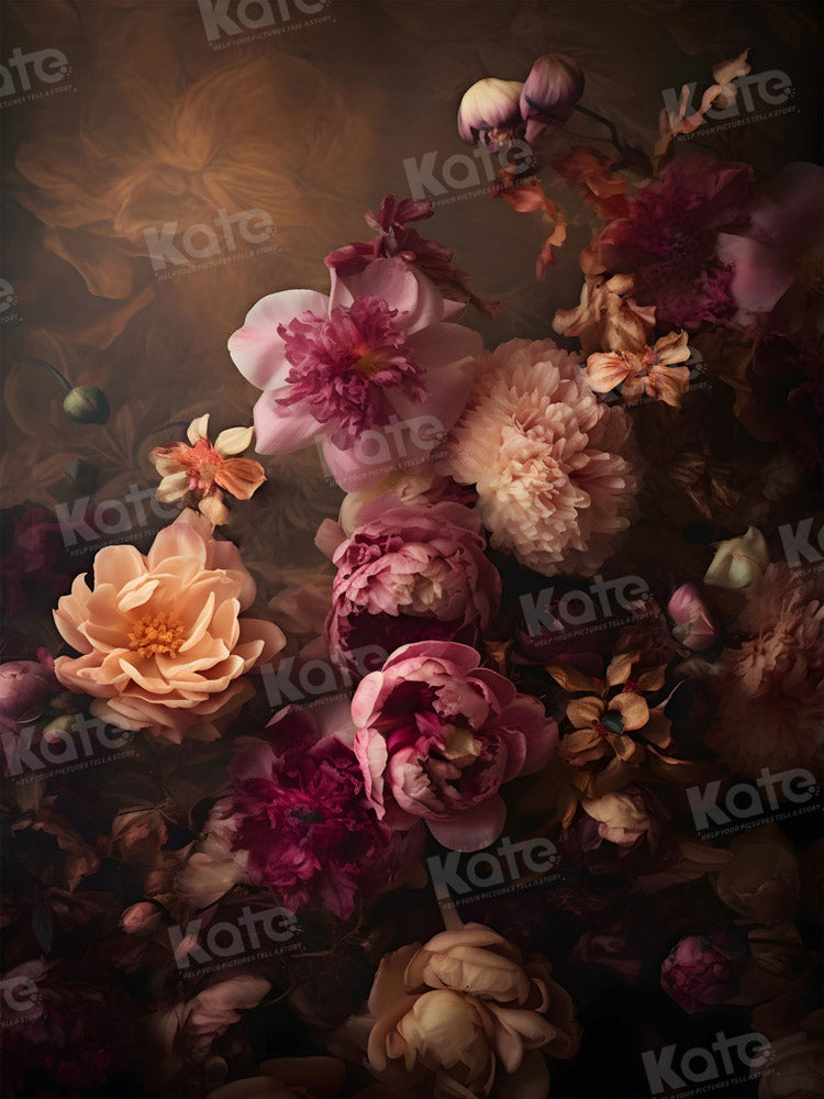 Kate Fine Art Romantic Floral Hintergrund für Fotografie