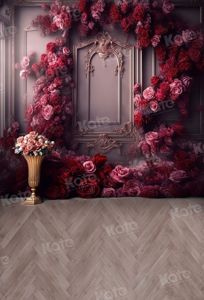Kate Romantische Blumen Boden Hintergrund für Fotografie