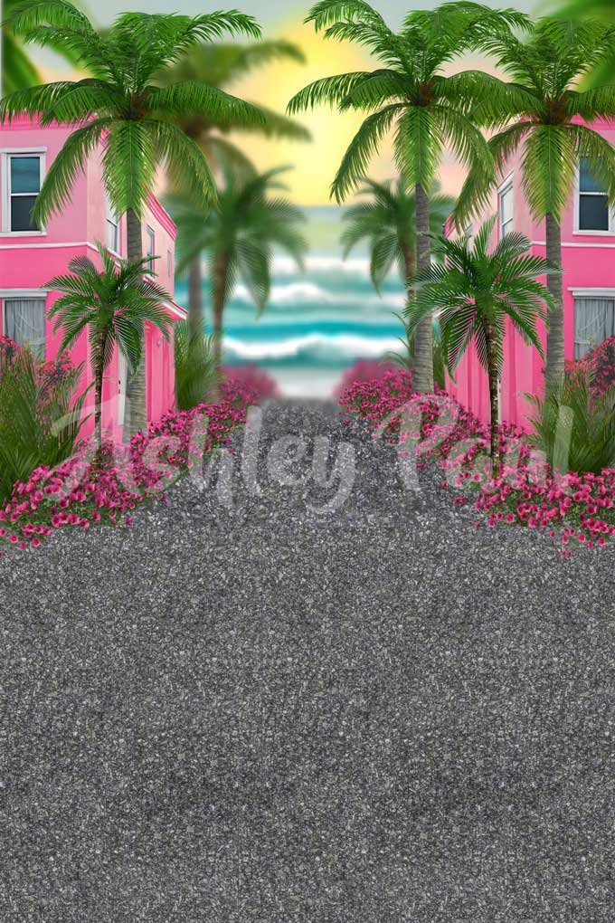Kate Sommer Pool Party Puppe Traum nehmen Sie mich an den Strand Hintergrund von Ashley Paul