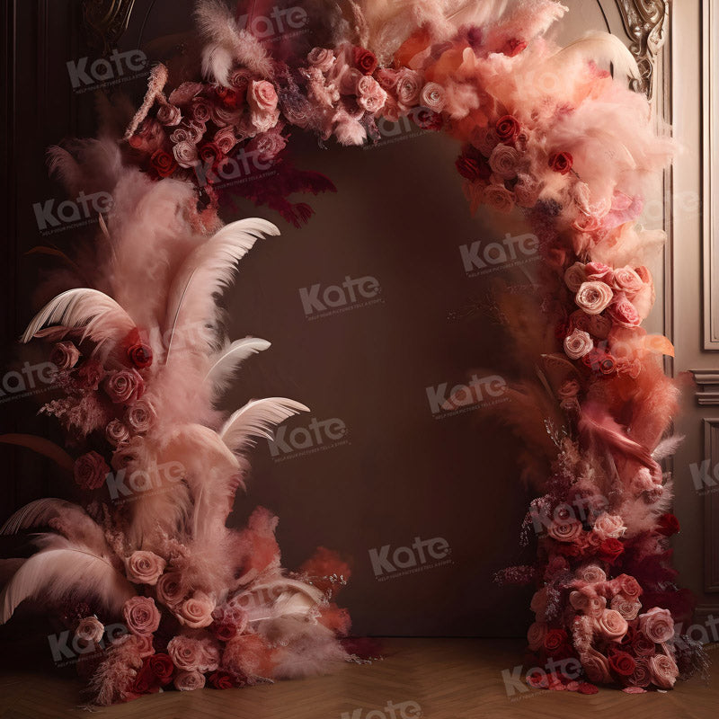 Kate Retro Hochzeit Bogen Hintergrund für Fotografie