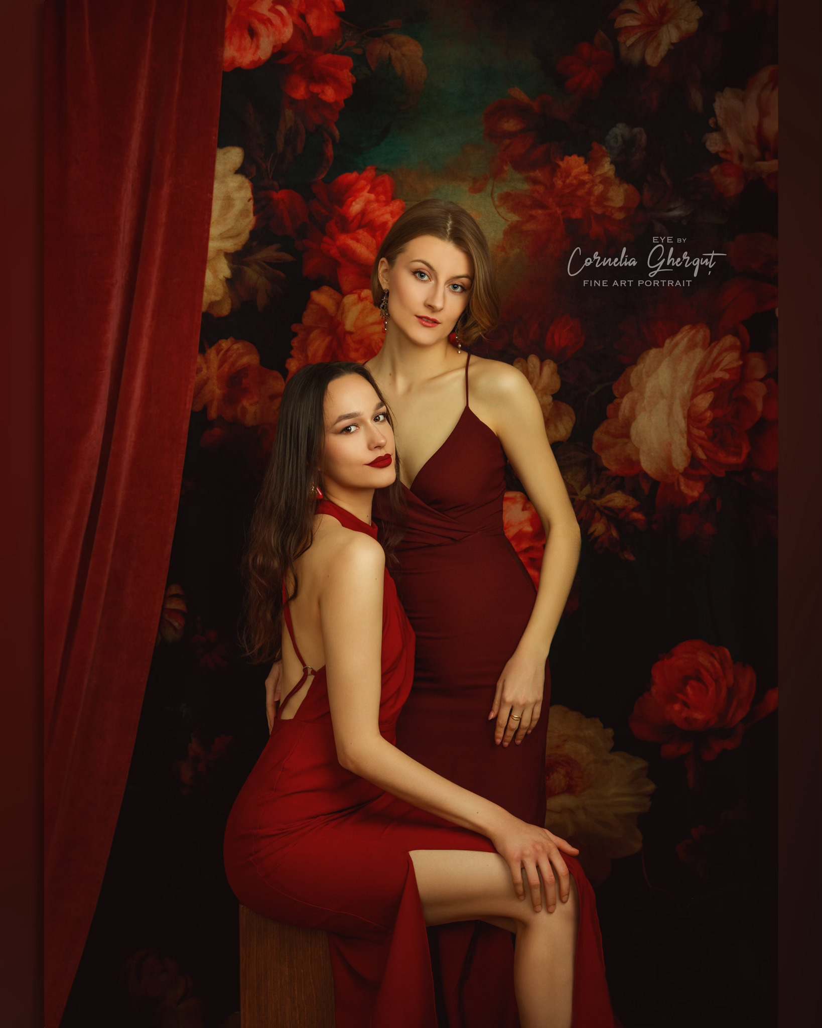 Kate Abstrakte Kunst Blumen Hintergrund von Chain Photography - Kate Backdrop.de