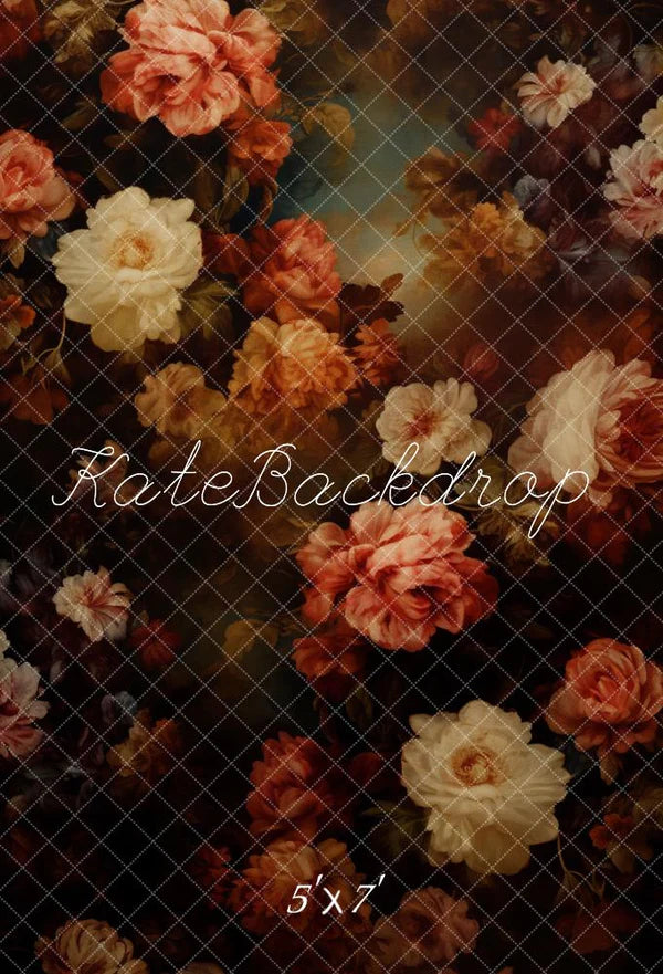 Kate Abstrakte Kunst Blumen Hintergrund von Chain Photography - Kate Backdrop.de