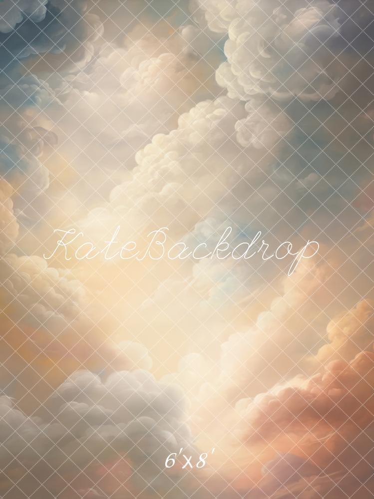 Kate Vintage Träumender Bunt Wolke Hintergrund Entworfen von GQ