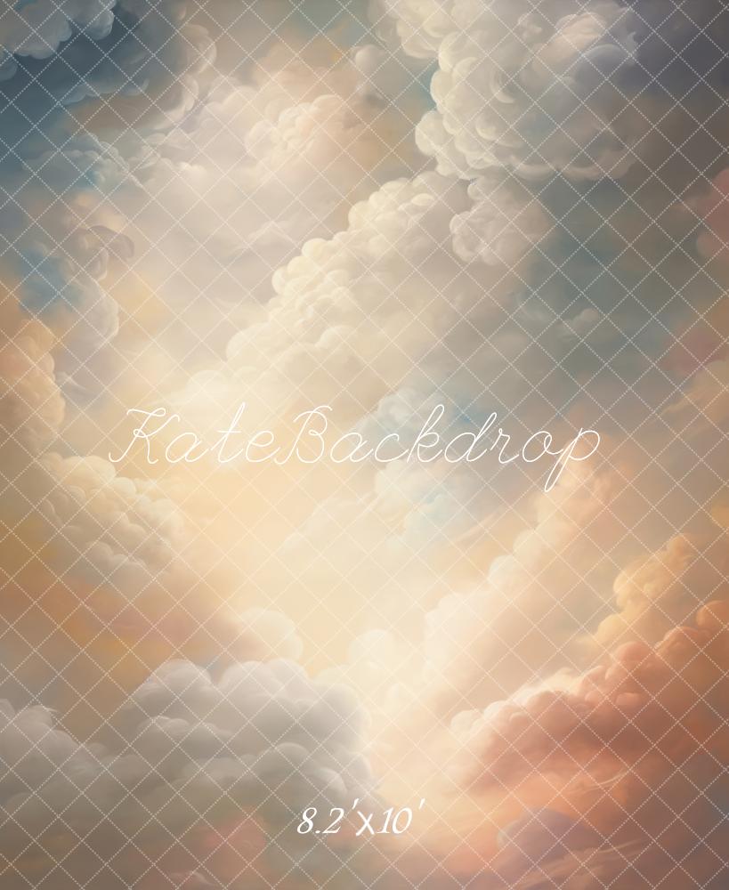 Kate Vintage Träumender Bunt Wolke Hintergrund Entworfen von GQ
