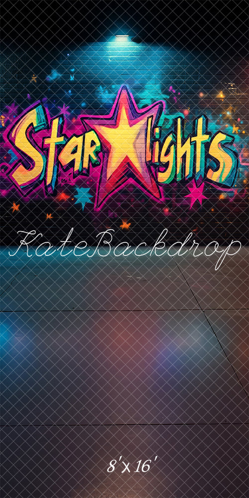 Kate Sternenlichter Graffiti-Bühne Kombi-Hintergrund von Patty Robert