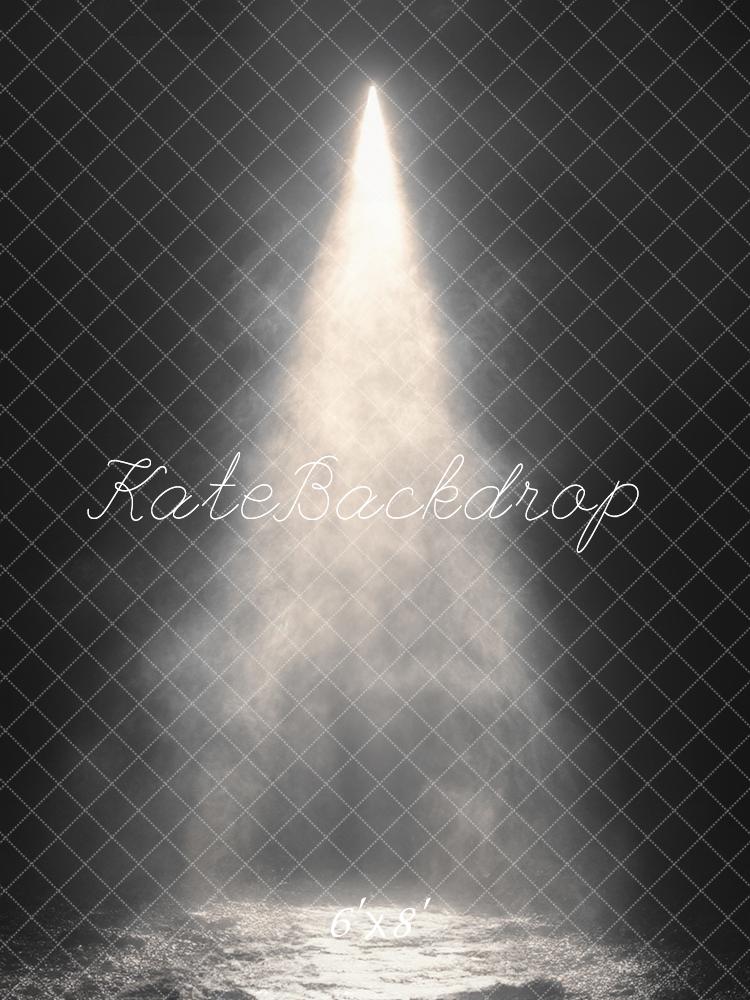 Kate Mode Abstrakt Spotlight Neblig Dunkel Hintergrund Entworfen von Chain Photography