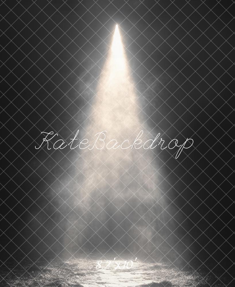 Kate Mode Abstrakt Spotlight Neblig Dunkel Hintergrund Entworfen von Chain Photography