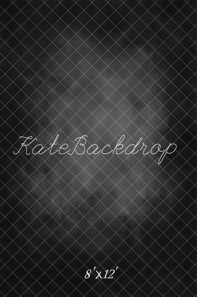 Kate Kalt Schwarz Um Graue Textur Abstrakte Fleece Porträt  Hintergrund - Kate Backdrop.de