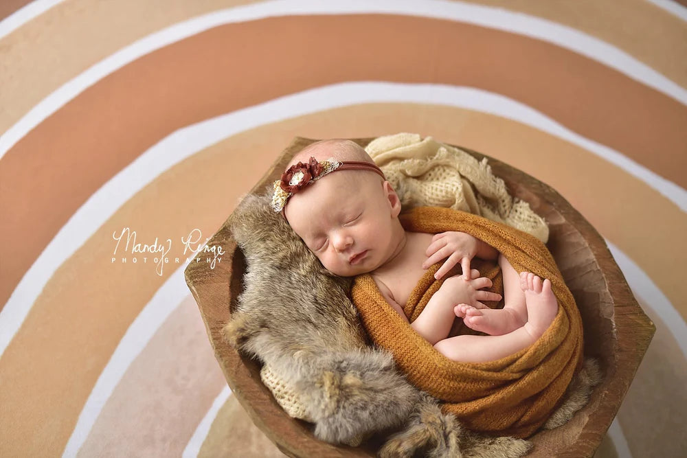 Kate Herbst Boho Regenbogen Hintergrund von Mandy Ringe Fotograf