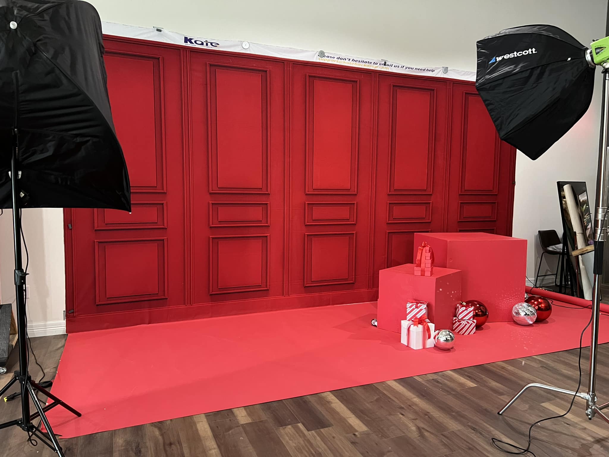 Kate rot Wand Hintergrund Hochzeit Familie  von Chain Photography - Kate Backdrop.de
