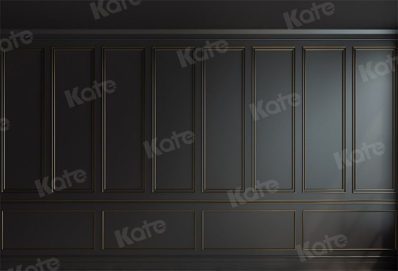Kate Schwarzer Retro-Wandhintergrund für Fotografie - Kate Backdrop.de