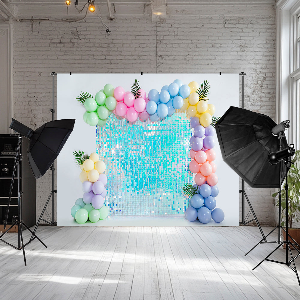 Kate Sommer Luftballons Hintergrund Geburtstag Party von Emetselch