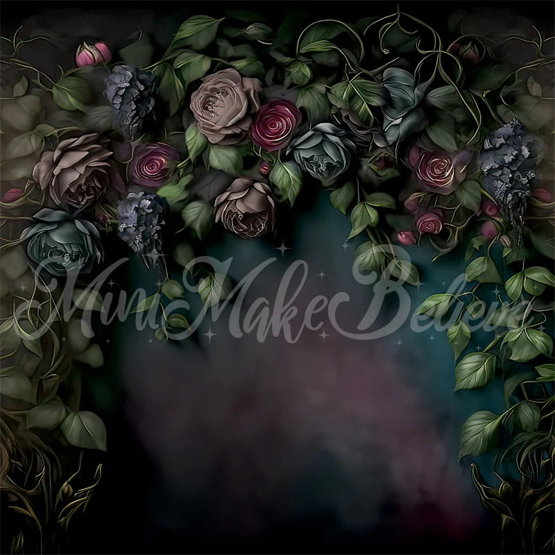 Kate Gotische Efeuranken Malerische Kunst Floraler Hintergrund von Mini MakeBelieve - Kate Backdrop.de