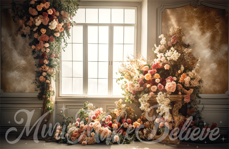 Kate Painterly Fine Art Rose Zimmer Geburtstag Hochzeit Feier Hintergrund von Mini MakeBelieve - Kate Backdrop.de