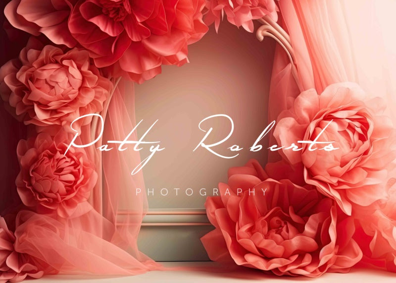 Kate Blühende Glückseligkeit Floraler Hintergrund von Patty Roberts - Kate Backdrop.de