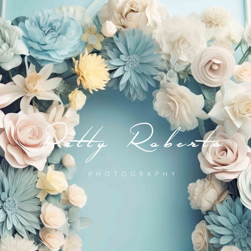 Kate Blumenmalerisches Märchenland Hochzeitshintergrund von Patty Roberts