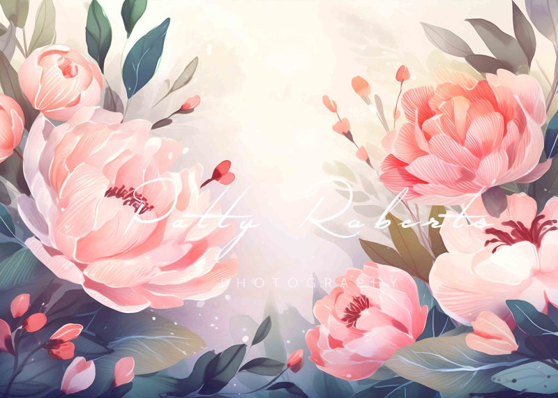 Kate Painterly Blooming Beauty Fine Art Floral Hintergrund von Patty Roberts