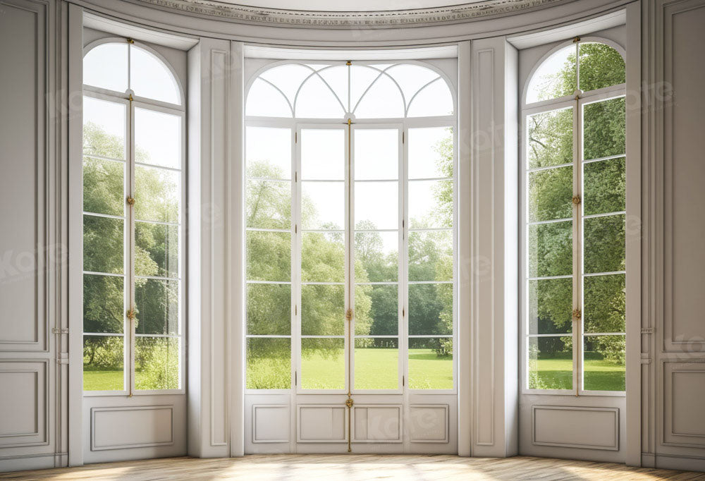 Kate Hochzeitsfotografie Fenster vom Boden bis zur Decke Fenster Interieur Hintergrund von Chain Photography - Kate Backdrop.de