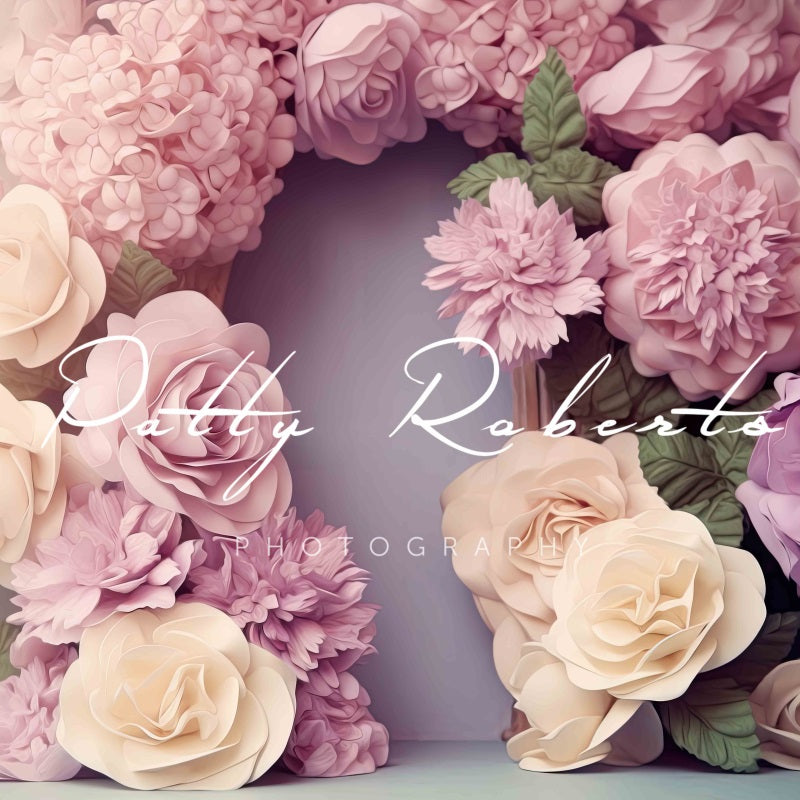 Kate Duftende Lavendel Floral Hochzeit Hintergrund von Patty Roberts - Kate Backdrop.de