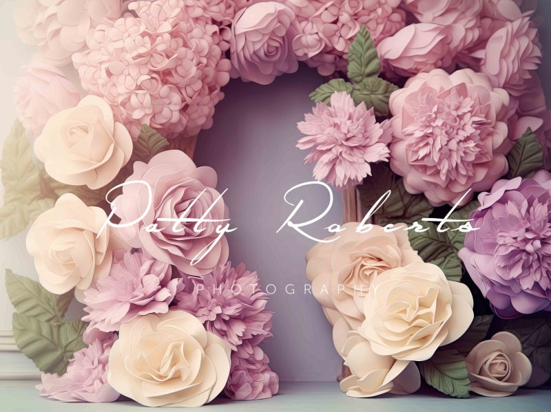 Kate Duftende Lavendel Floral Hochzeit Hintergrund von Patty Roberts