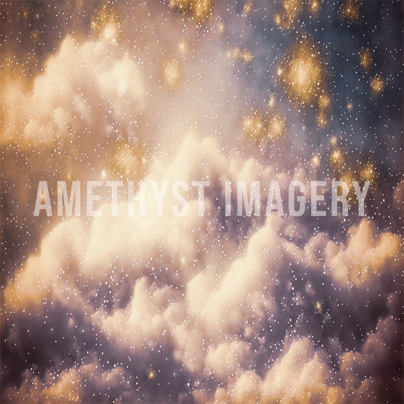 Kate Golden Night Dream Lichter Hintergrund von Angela Miller - Kate Backdrop.de