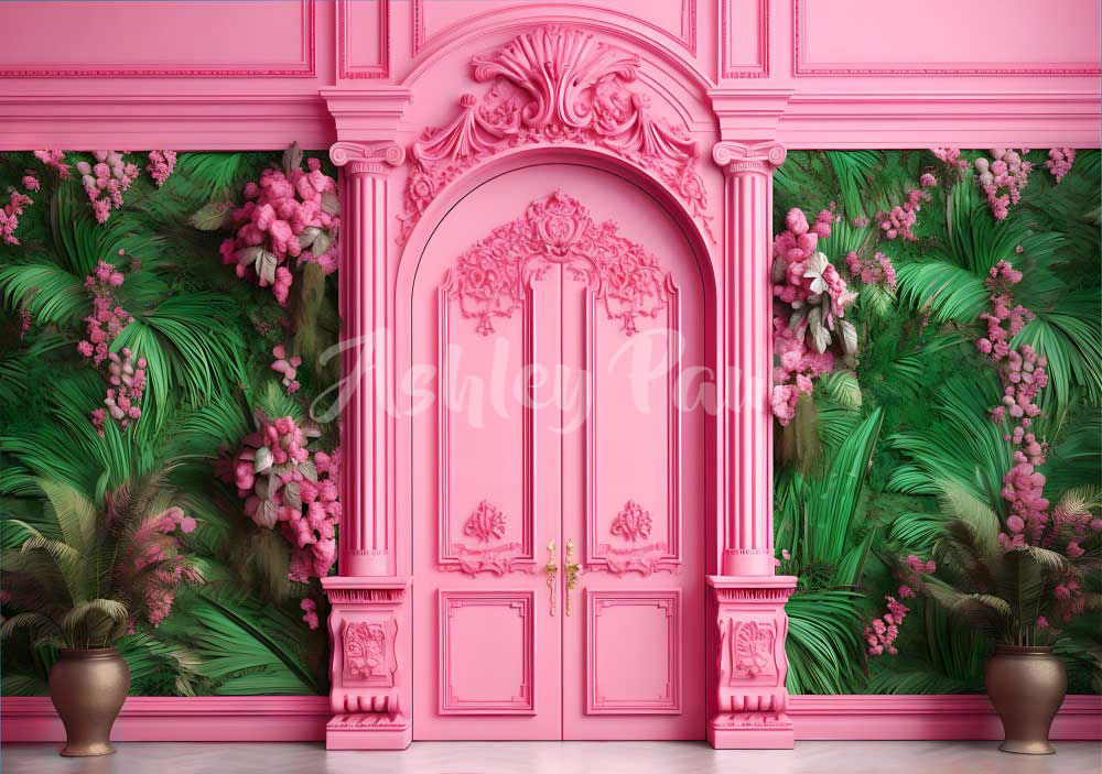 Kate Fantasy Puppenhaus Wand Hintergrund von Ashley Paul - Kate Backdrop.de