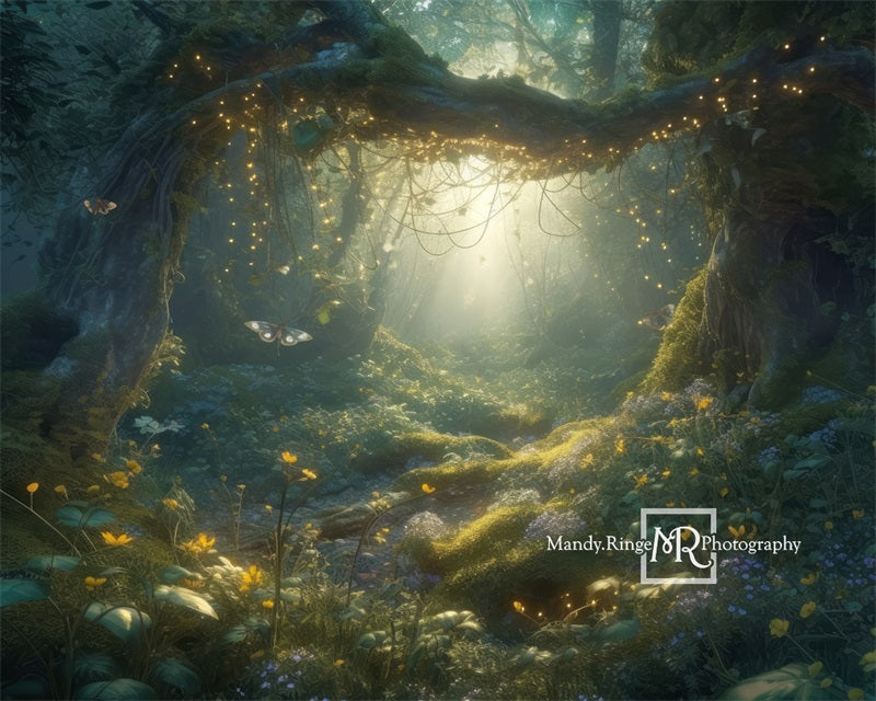 Kate Verzauberte Sommer Fairy Forest Hintergrund von Mandy Ringe Fotograf