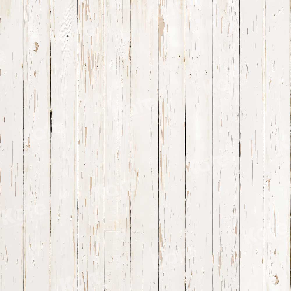 Kate Weiß Holzboden Fleece Hintergrund - Kate Backdrop.de