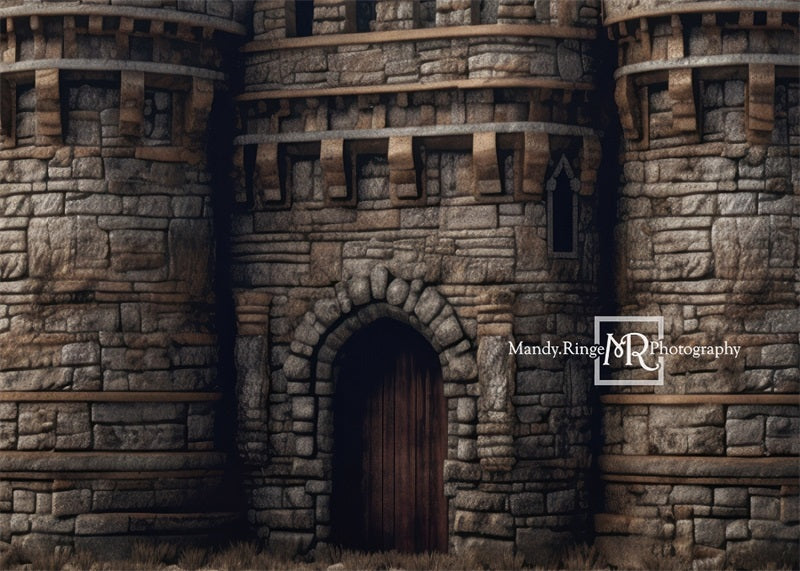 Kate Mittelalterliche Burg von außen Hintergrund von Mandy Ringe Fotograf