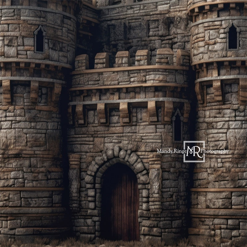 Kate Mittelalterliche Burg von außen Hintergrund von Mandy Ringe Fotograf