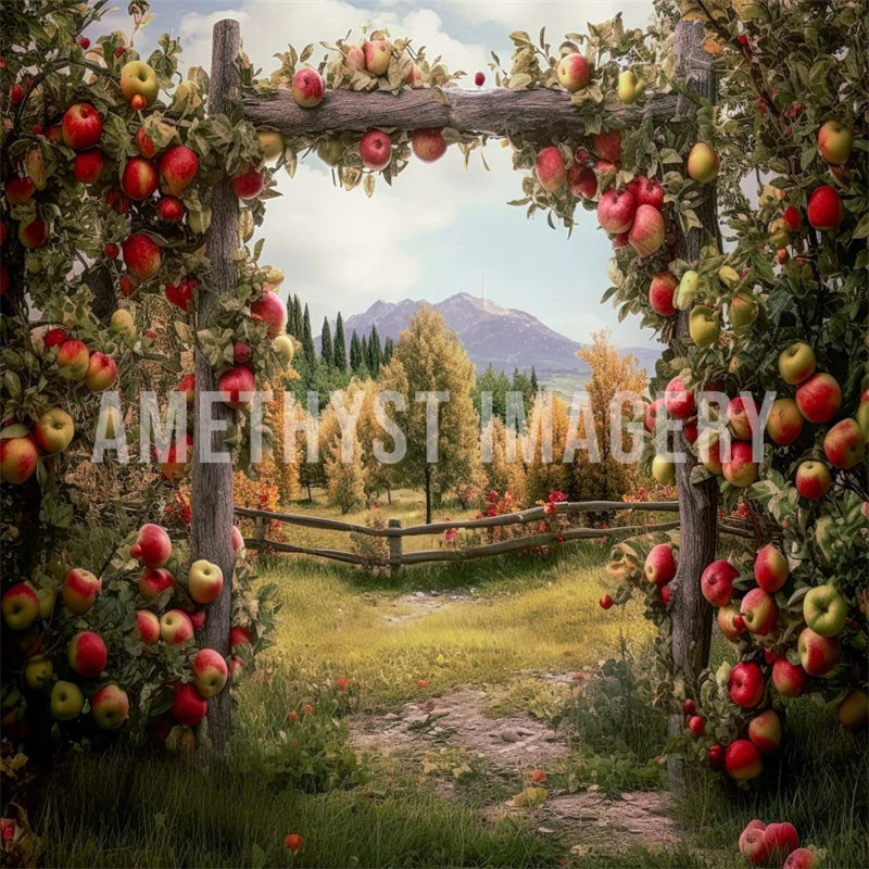 Kate Apple Arch Manor Hintergrund von Angela Marie Photography