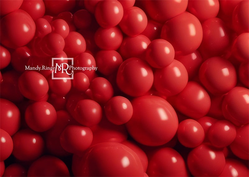 Kate Roter Ballon Wandhintergrund von Mandy Ringe Fotograf - Kate Backdrop.de