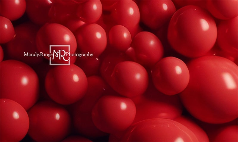 Kate Roter Ballon Wandhintergrund von Mandy Ringe Fotograf - Kate Backdrop.de