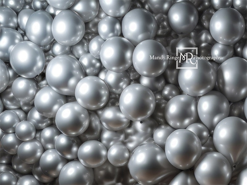 Kate Silberner Ballon-Wandhintergrund von Mandy Ringe Fotograf