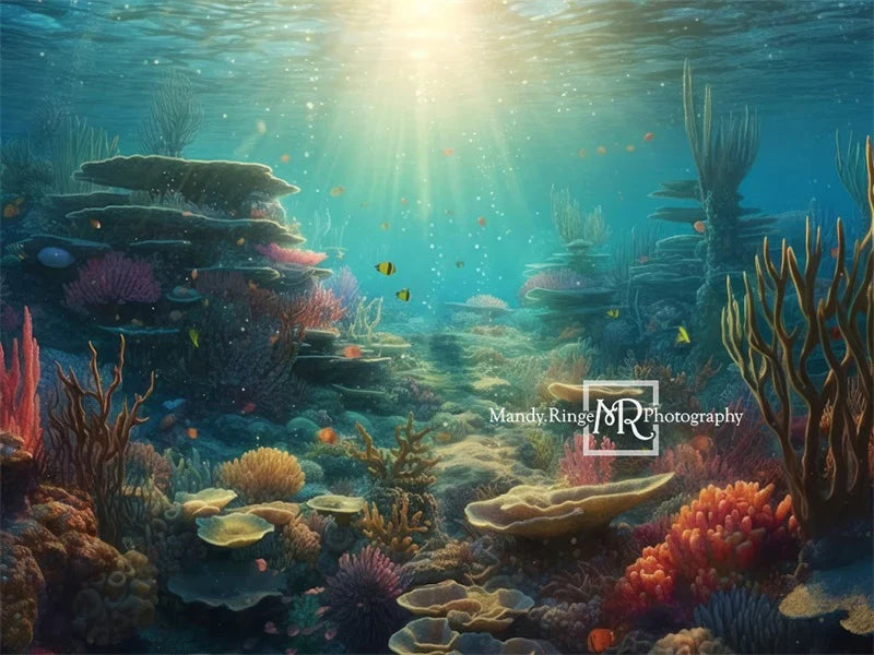 Super Sale-B Kate Sommer Unterwasser-Ozean-Szene Hintergrund von Mandy Ringe Fotograf