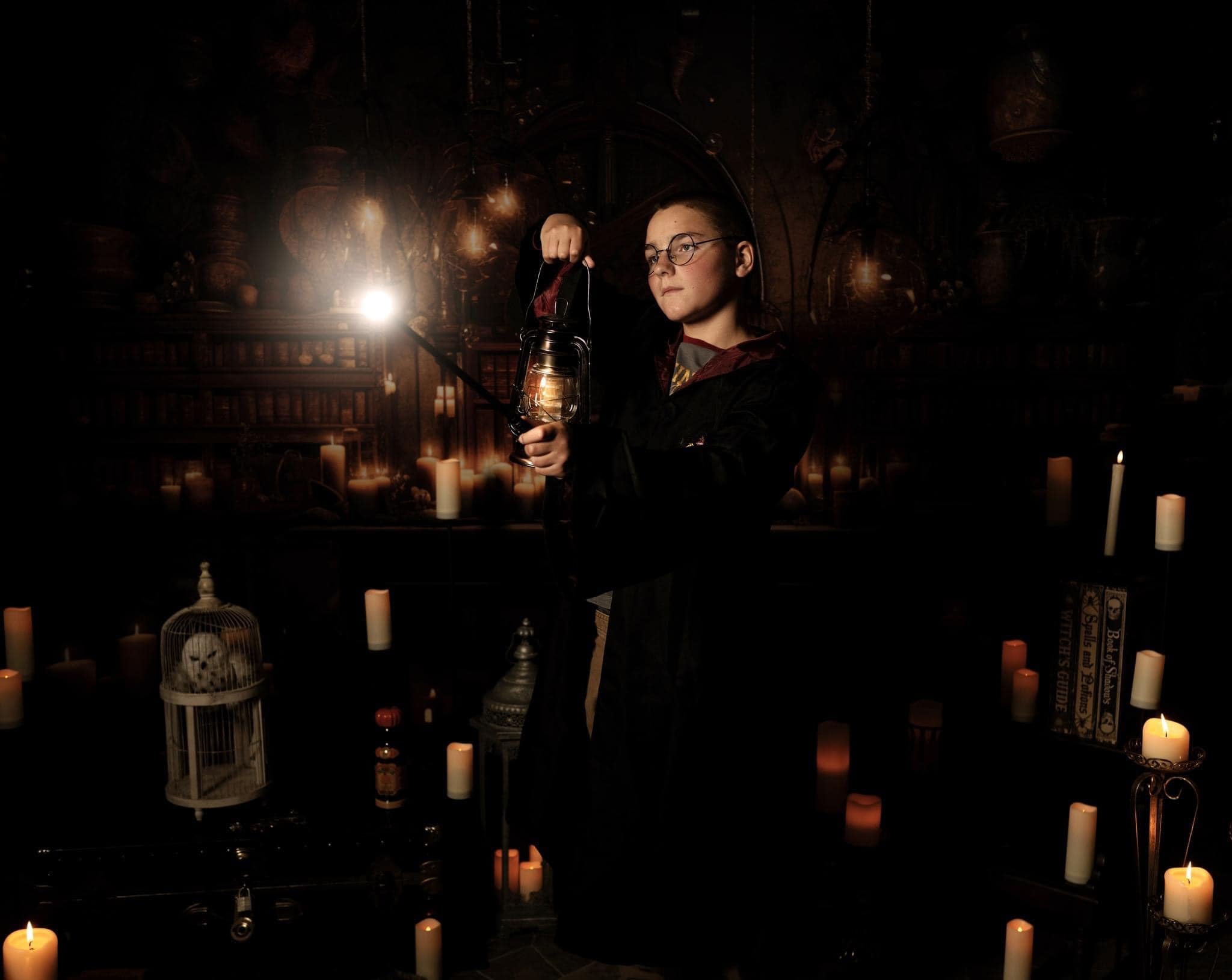 Kate Wizard Zauberraum Hintergrund von Mandy Ringe Fotograf