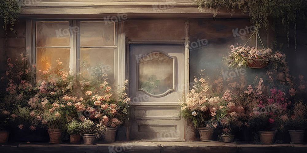 Kate Sommer Enchanted Flower Store Hintergrund für Fotografie
