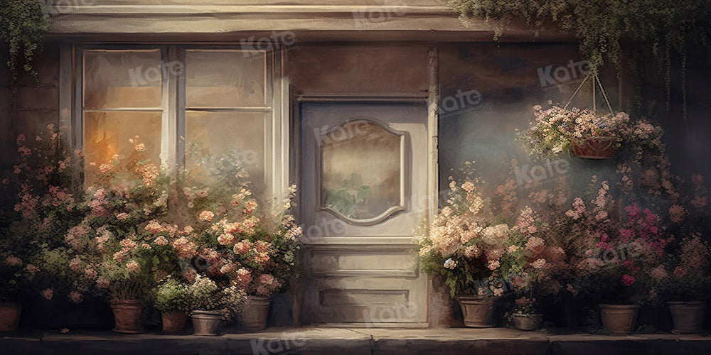 Kate Sommer Enchanted Flower Store Hintergrund für Fotografie - Kate Backdrop.de