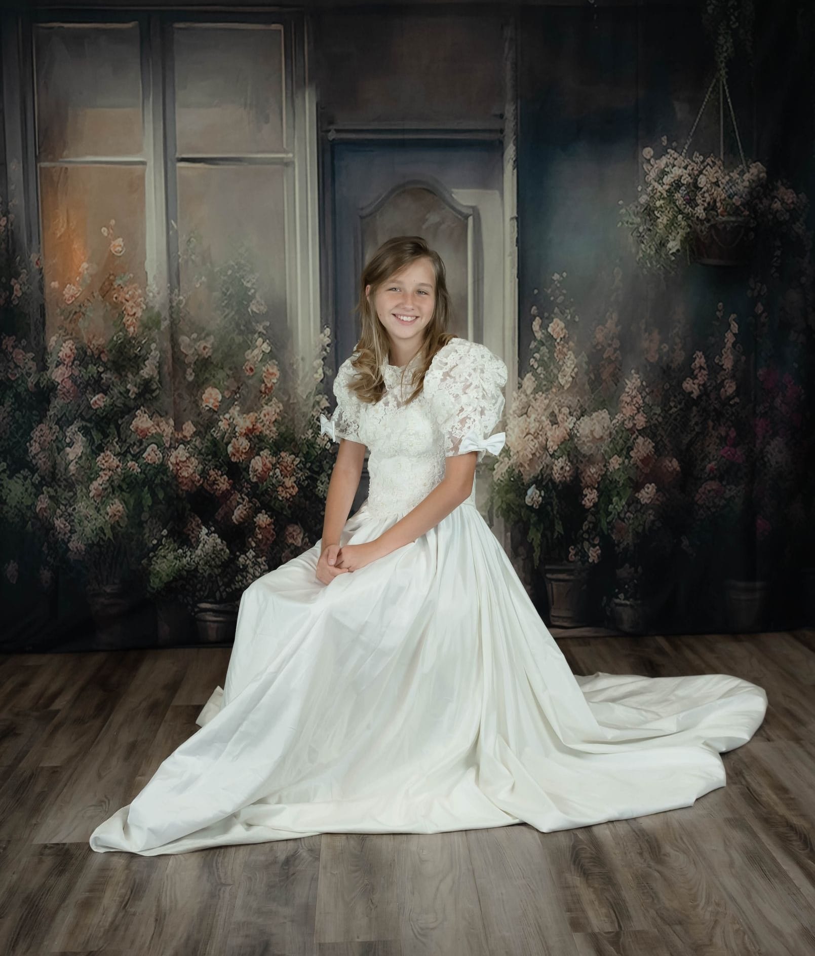 Kate Sommer Enchanted Flower Store Hintergrund für Fotografie