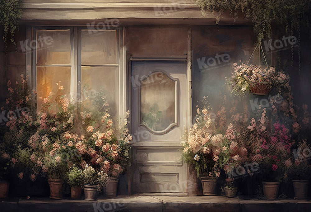 Kate Sommer Enchanted Flower Store Hintergrund für Fotografie - Kate Backdrop.de