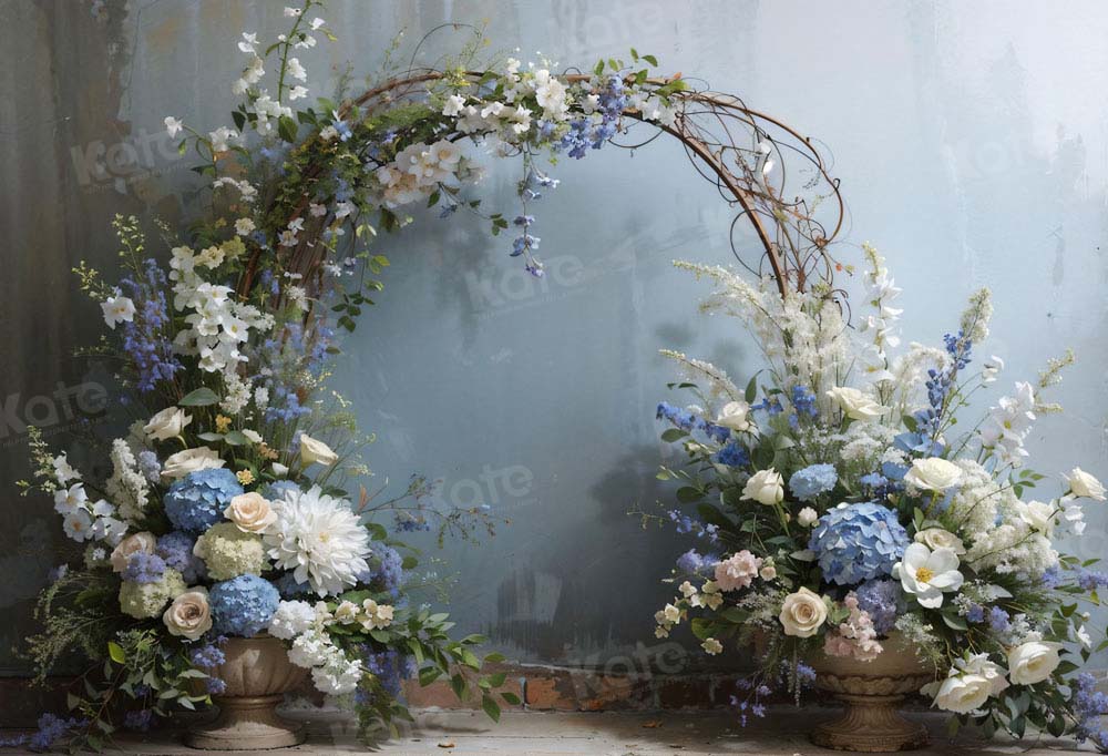 Kate Frühling Malerei Blumenbogen Hochzeit Hintergrund Von Chain Photography - Kate Backdrop.de