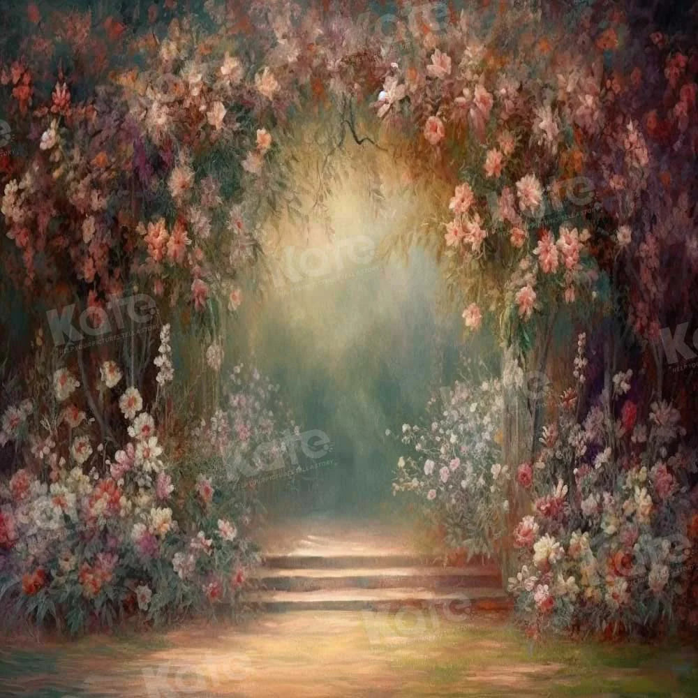 Kate Fine Art Blumen Hochzeit Hintergrund von GQ - Kate Backdrop.de