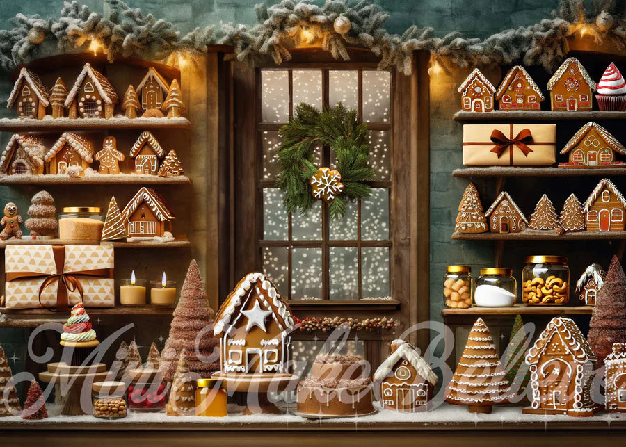 Kate Weihnachten Lebkuchen Küche Hintergrund von Mini MakeBelieve