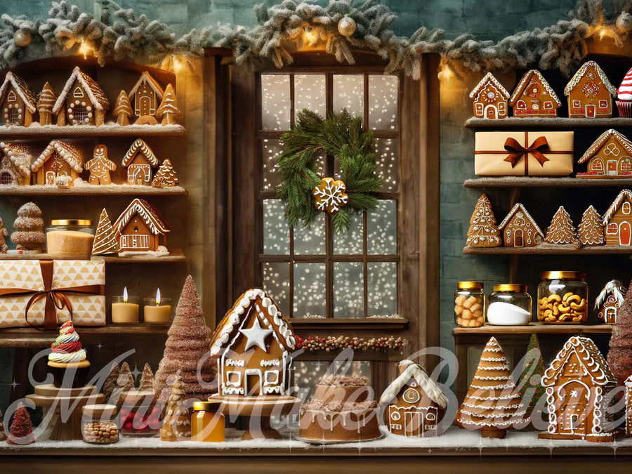 Kate Weihnachten Lebkuchen Küche Hintergrund von Mini MakeBelieve