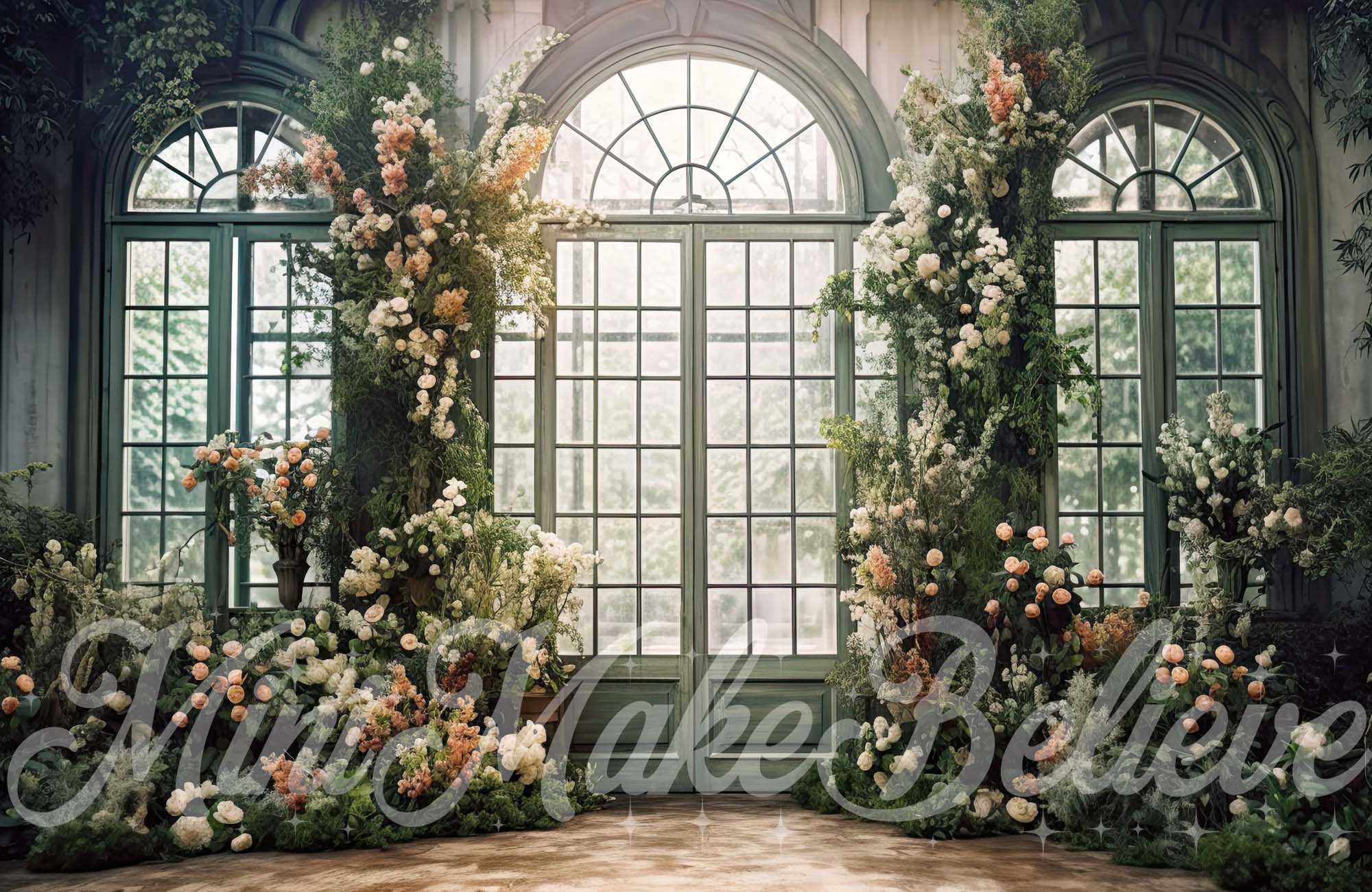 Kate Valentinstag Frühling Romantisch Floral In Arbitrarium Hintergrund von Mini MakeBelieve - Kate Backdrop.de